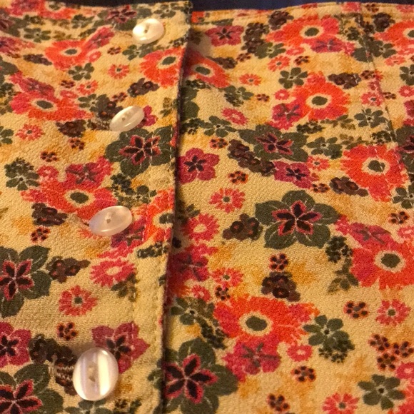 Free People NWOT asymmetrical hem skirt. Size 2. - Picture 5 of 5